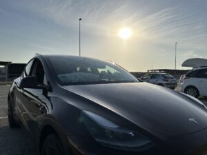 Tesla Model Y Urlaubsreise