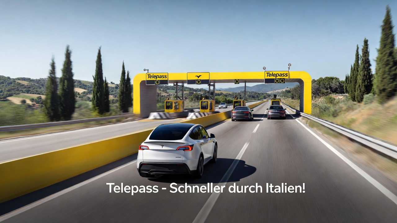 Schneller durch Italien – mit Telepass!