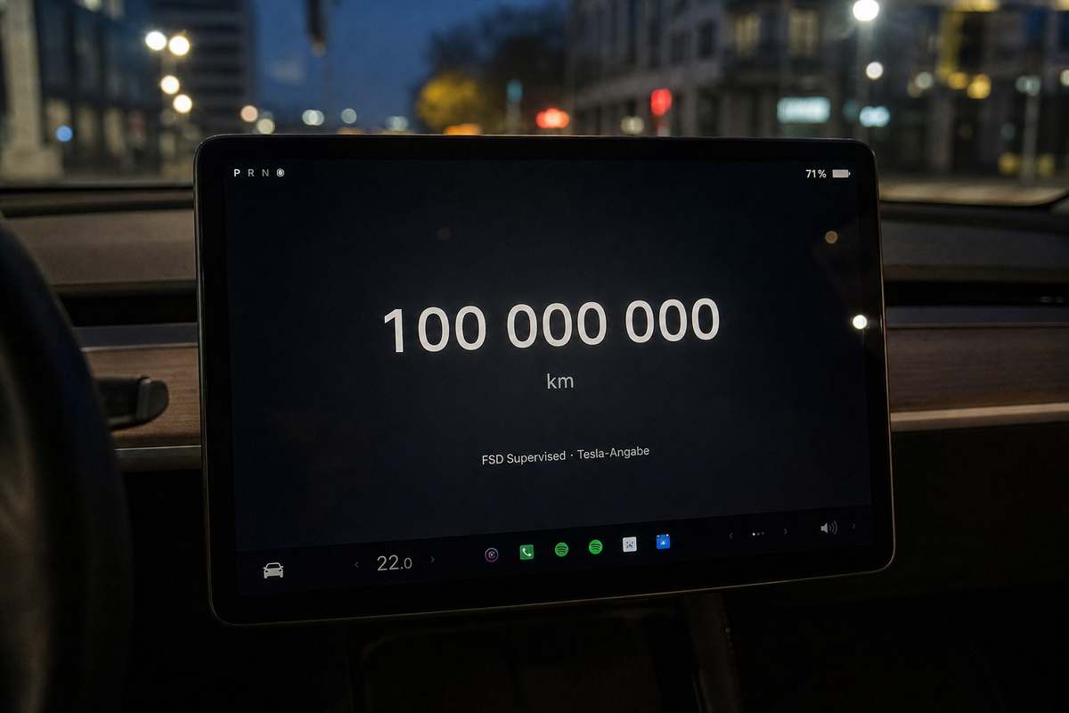 100 Millionen km FSD Supervised