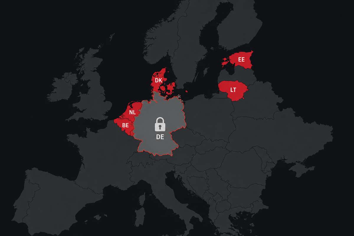 Karte FSD Freigabe EU