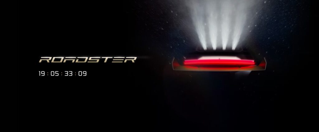 Tesla Roadster Reveal am 1. Oktober 2026 in Waco
