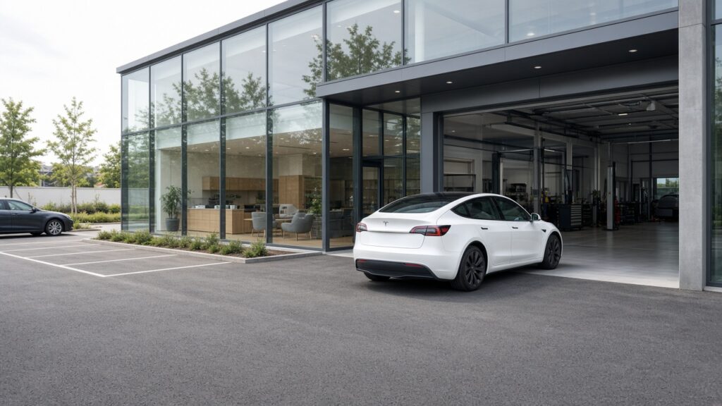 Tesla Service Besuch: So läuft Termin, App und Werkstatt ab